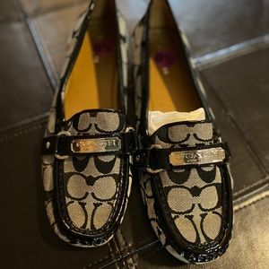 Black Original Coach Loafer. New size 81/2